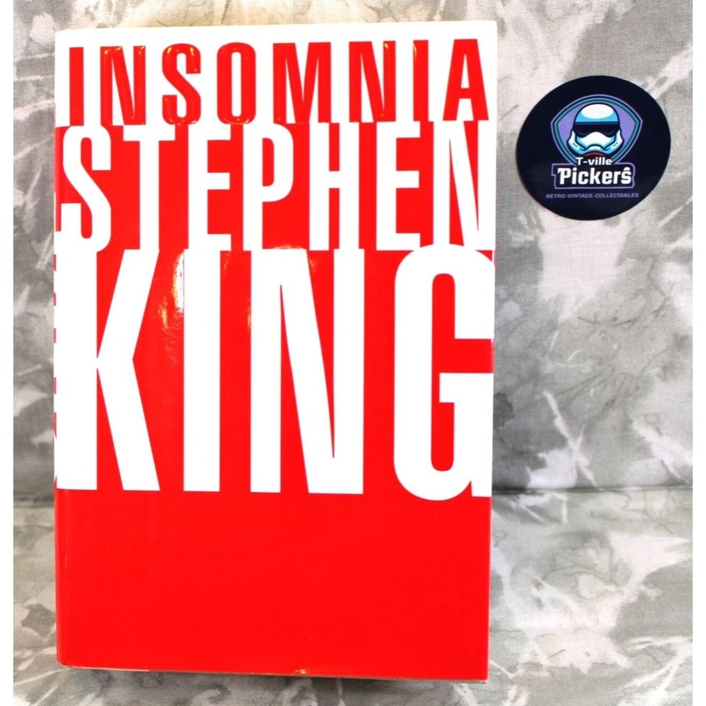 Insomnia by Stephen King USA First Edition (Large Hardcover,‎ 1994) Book